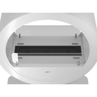 Camino a Bioetanolo da appoggio Incyrcle Stand 2Side - Biocamino rotondo di design con doppia facciata d.70cm Bianco