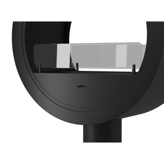 Camino a Bioetanolo da appoggio Incyrcle Stand 2Side - Biocamino rotondo di design con doppia facciata d.70cm