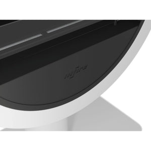 Camino a Bioetanolo da appoggio Incyrcle Stand - Biocamino rotondo di design da terra d.70cm Bianco