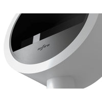 Camino a Bioetanolo da appoggio Incyrcle Stand - Biocamino rotondo di design da terra d.70cm Bianco