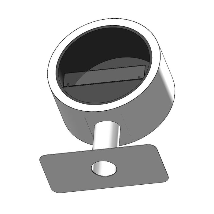 Camino a Bioetanolo da appoggio Incyrcle Stand - Biocamino rotondo di design da terra d.70cm