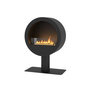 Camino a Bioetanolo da appoggio Incyrcle Stand - Biocamino rotondo di design da terra d.70cm