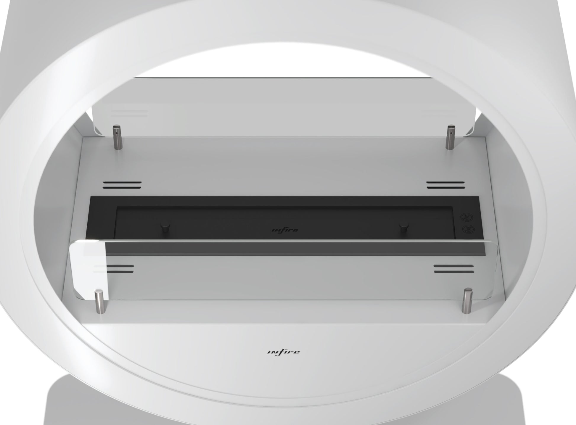 Biocamino Incyrcle Stand 2side colore Bianco