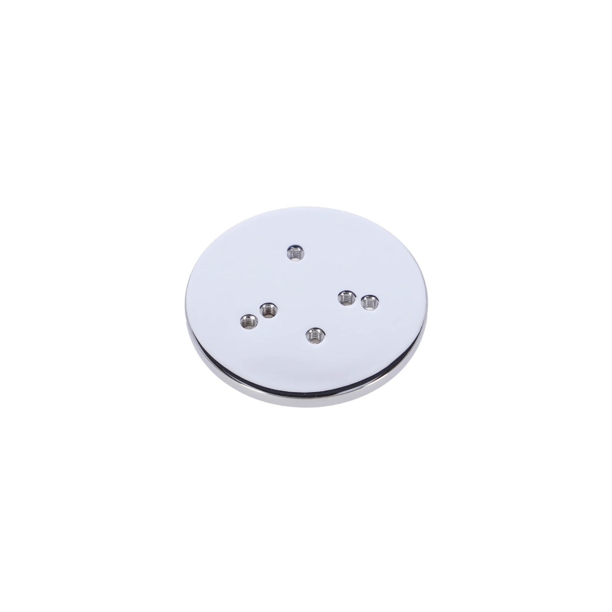 Inda - Kit fissaggio ad incollo a parete Forum cromato