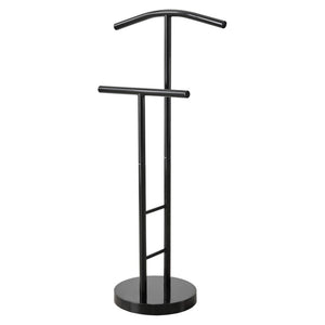 Indossatore Rex In Metallo Nero Dimensione 48x28x104cm