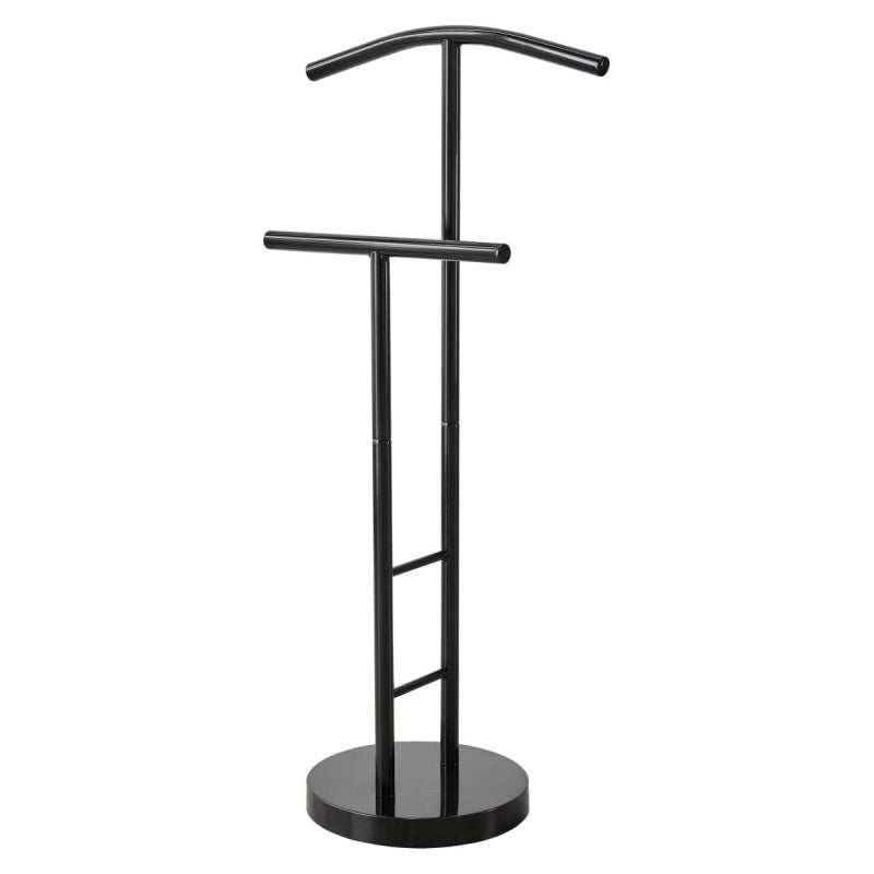 Indossatore Rex In Metallo Nero Dimensione 48x28x104cm