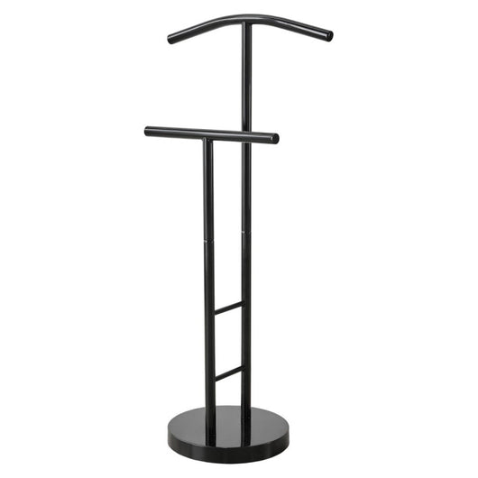 Indossatore Rex In Metallo Nero Dimensione 48x28x104cm