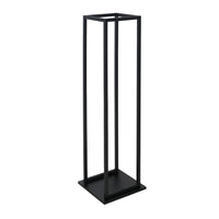 Portaceppi interno verticale, 112cm, nero