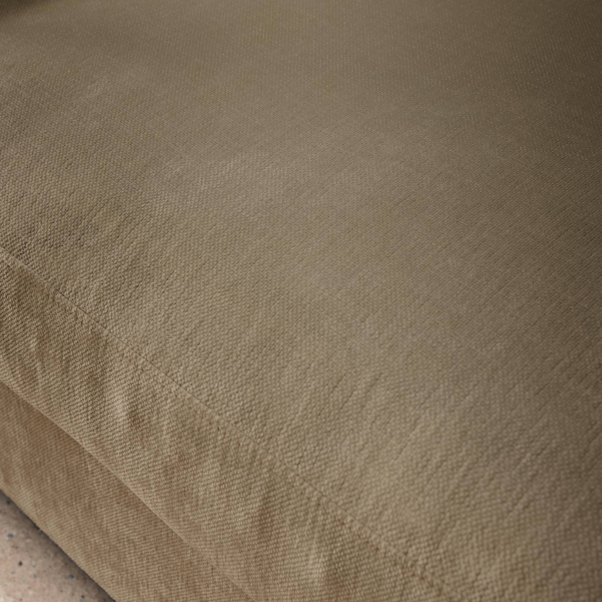 Divano 2 posti tessuto sfoderabile, talpa