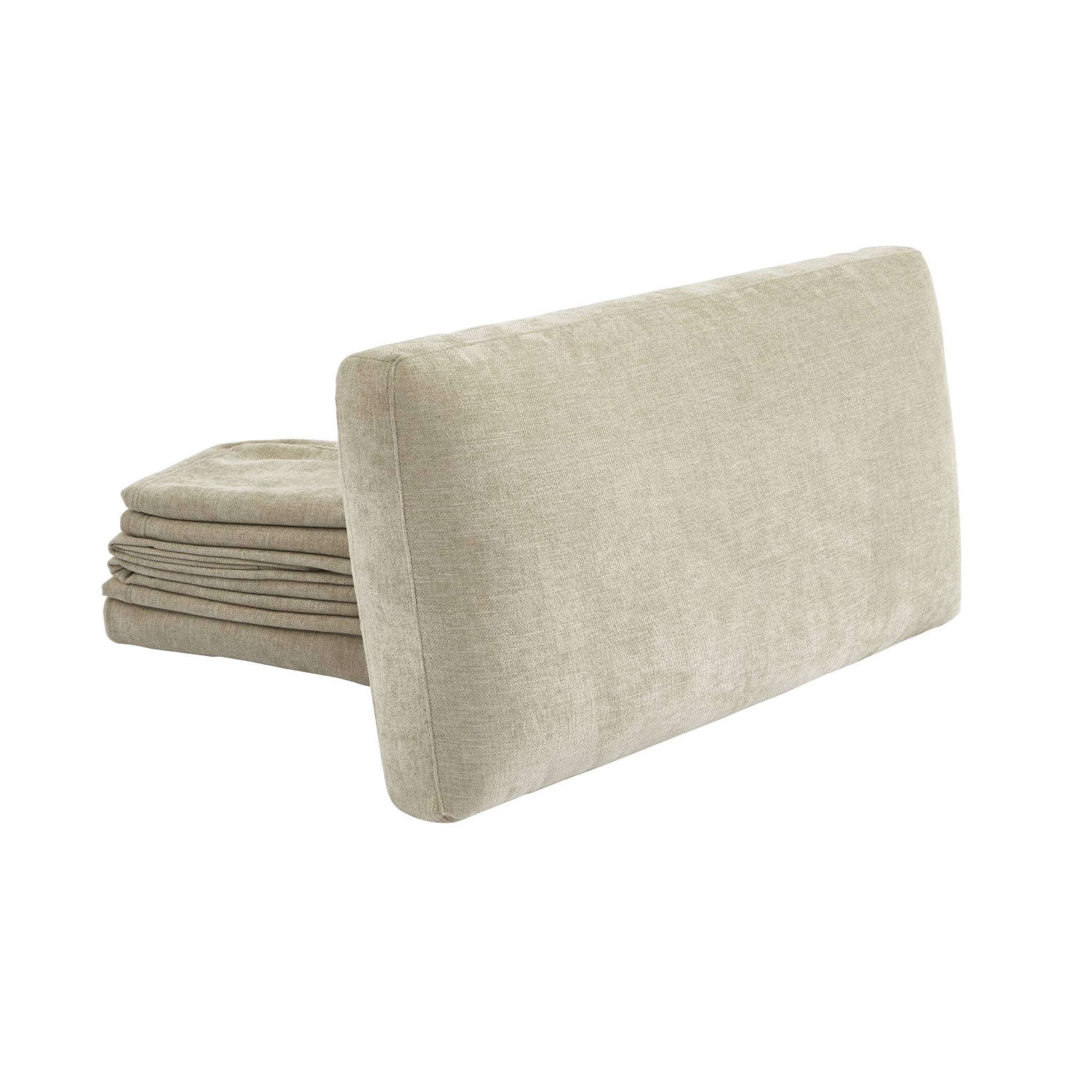 Copertura in tessuto per divano letto 3 posti neo, beige