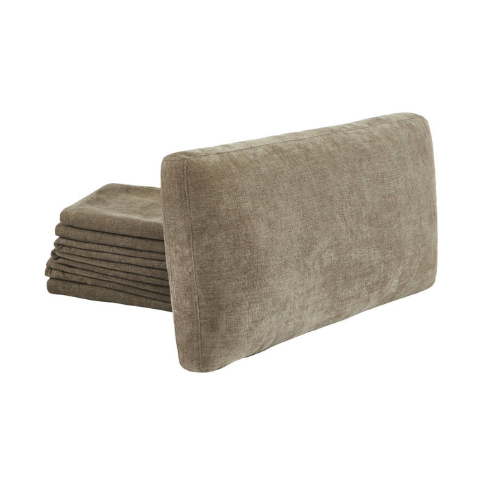 Copertura in tessuto per divano letto 3 posti neo, beige