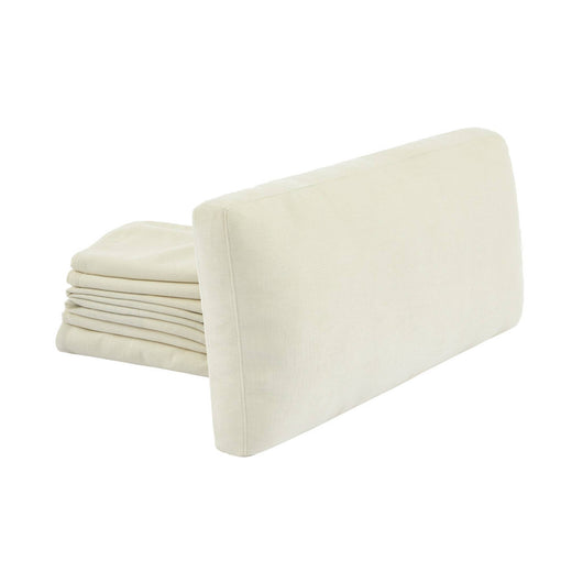 Copertura in tessuto per divano letto 3 posti neo, bianco