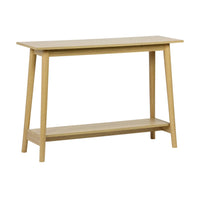 Consolle scandinava effetto legno di noce, 110cm, effetto frassino