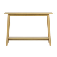 Consolle scandinava effetto legno di noce, 110cm, effetto frassino