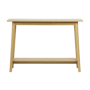 Consolle scandinava effetto legno di noce, 110cm, effetto frassino