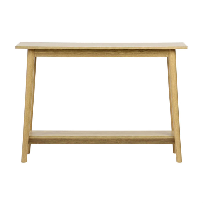 Consolle scandinava effetto legno di noce, 110cm, effetto frassino