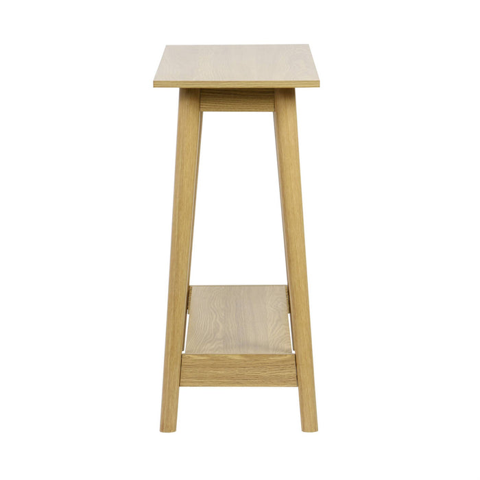 Consolle scandinava effetto legno di noce, 110cm, effetto frassino