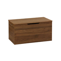 Baule, effetto legno tinto noce, marrone