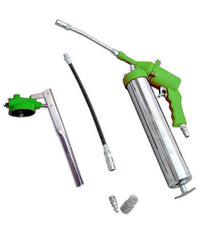 Ingrassatore Pneumatico Auto Ad Aria E Pistola Pompa Manuale Con Tubi Kit 6 Pz         