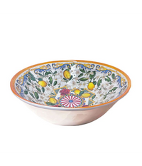 Insalatiera Ciotola Tonda Carretto Siciliano Centro Tavola Decorazione Diam.21cm         