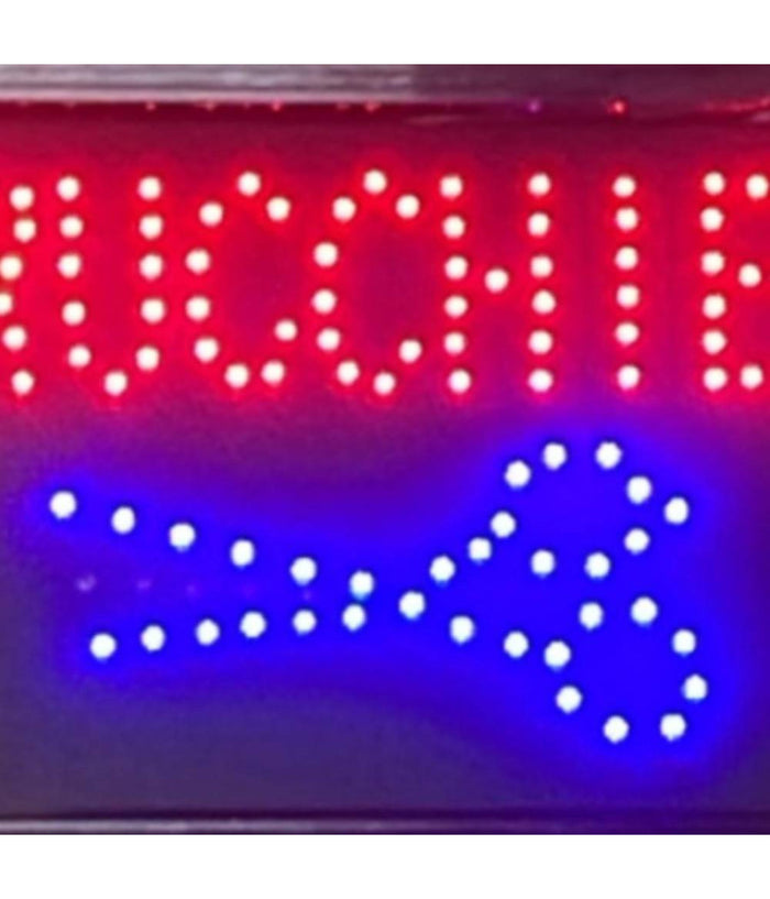 Insegna Luminosa A Led Per Parrucchieri Salone Bellezza Con Scritta Parrucchiera         