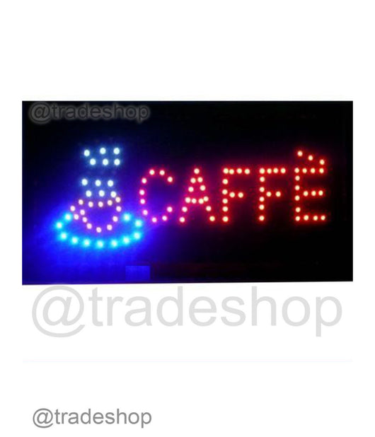 Insegna Luminosa Insegne Luminose A Led Con Scritta Caffe Caffè Caffe'         