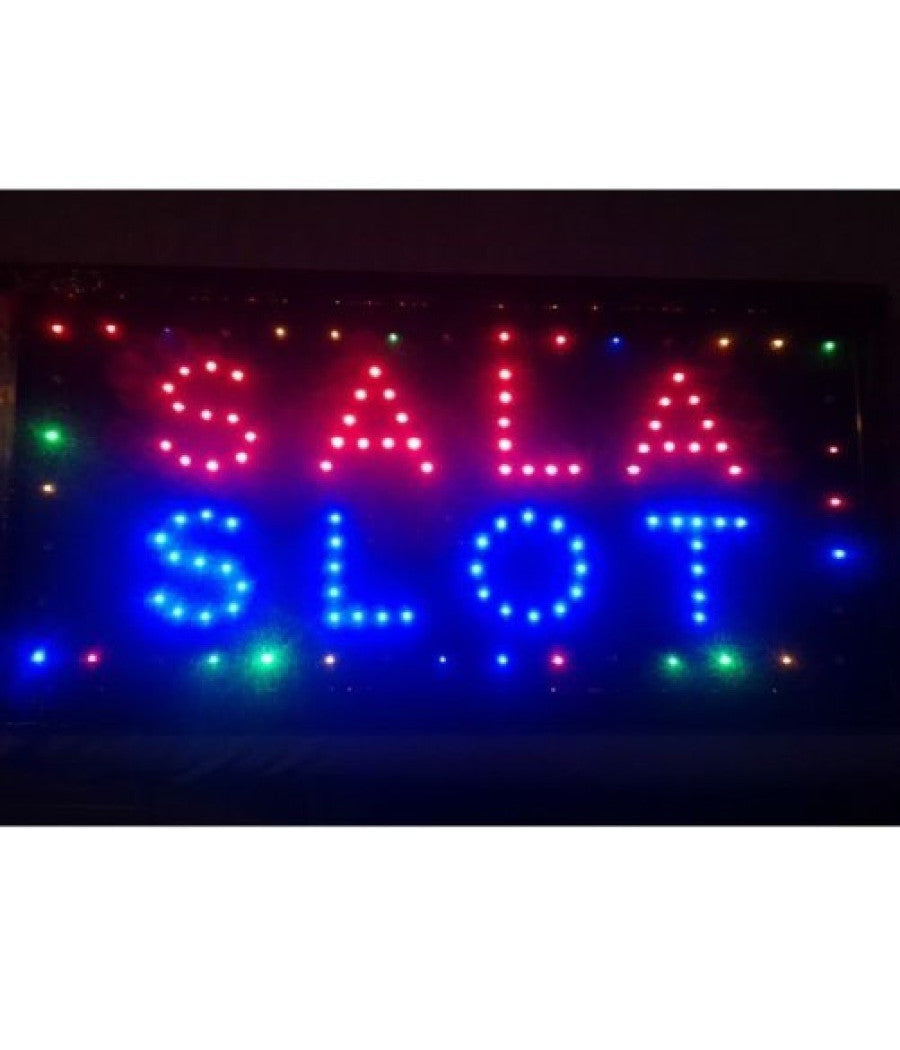 Insegna Luminosa Insegne Luminose A Led Con Scritta Sala Slot         