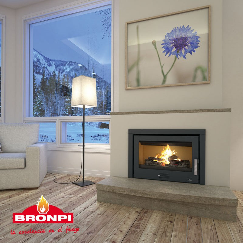 Inserto Camino 792x547 Bronpi Rioja Refrattario 12.5 KW