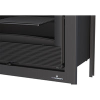 Inserto Camino Doppia Combustione 611x581 Bronpi Paris-55 Refrattario 9.5 KW