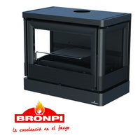Inserto Camino Doppia Combustione 772x654 Bronpi Versalles-C 13 KW