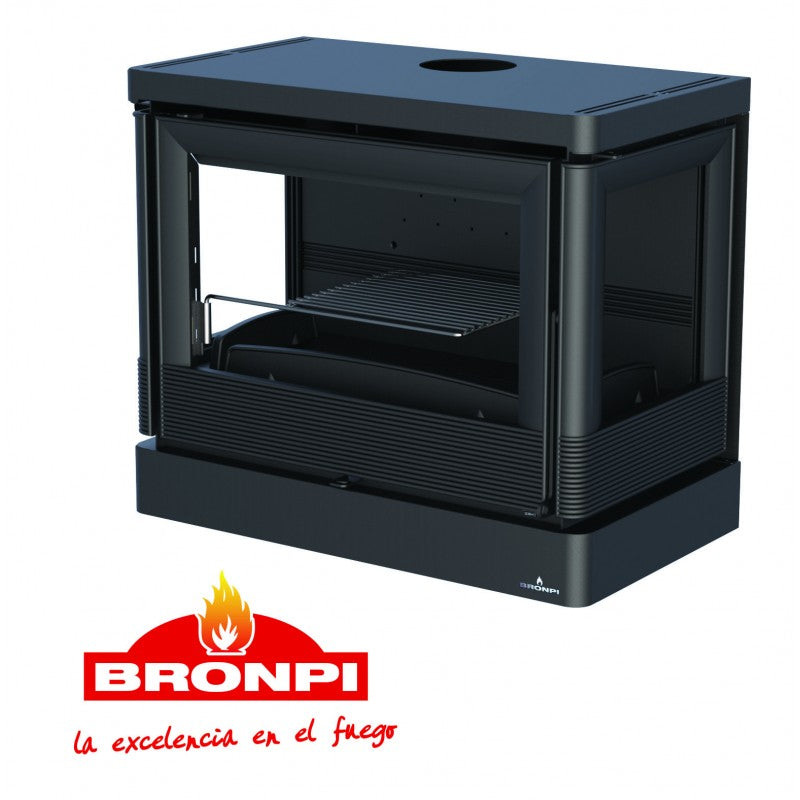 Inserto Camino Doppia Combustione 772x654 Bronpi Versalles-C 13 KW