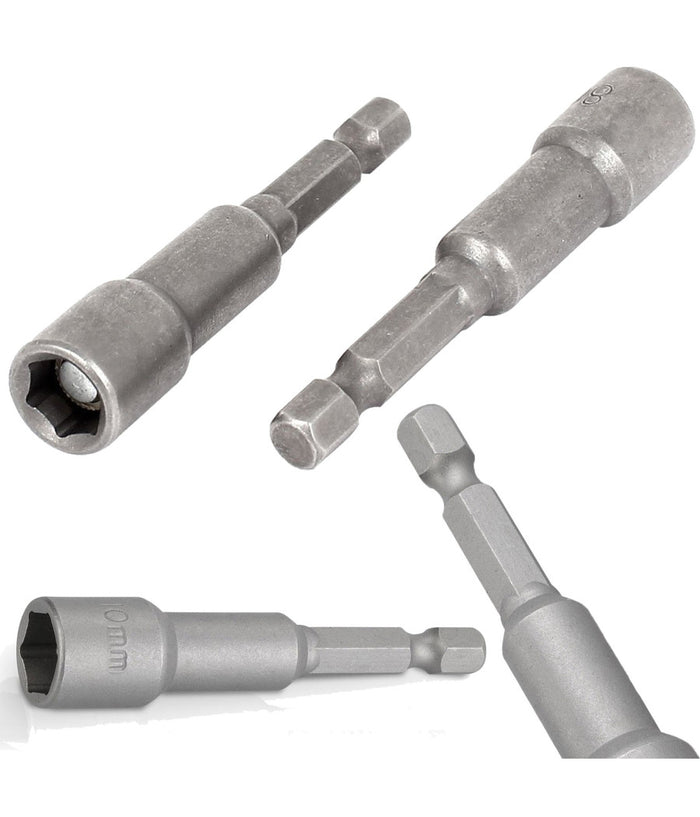 Inserto Chiave A Bussola Magnetica Attacco 1/4 Per Avvitatore Lunghezza 50mm     -6 Mm   -