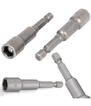 Inserto Chiave A Bussola Magnetica Attacco 1/4 Per Avvitatore Lunghezza 50mm     -10 Mm   -