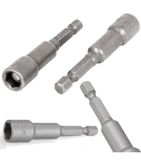 Inserto Chiave A Bussola Magnetica Attacco 1/4 Per Avvitatore Lunghezza 50mm     -7 Mm   -