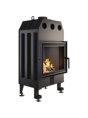 Inserto per camino a legna Nero - Energy 60x50 (14,5 kW) ECO