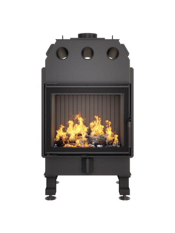 Inserto per camino a legna Nero - Energy 60x50 (14,5 kW) ECO