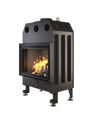 Inserto per camino a legna Nero - Energy 70x50 (15,1 kW) ECO