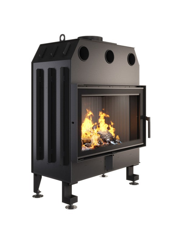 Inserto per camino a legna Nero - Energy 80x50 (17,0 kW) ECO