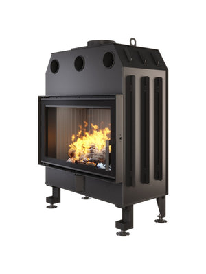 Inserto per camino a legna Nero - Energy 80x50 (17,0 kW) ECO