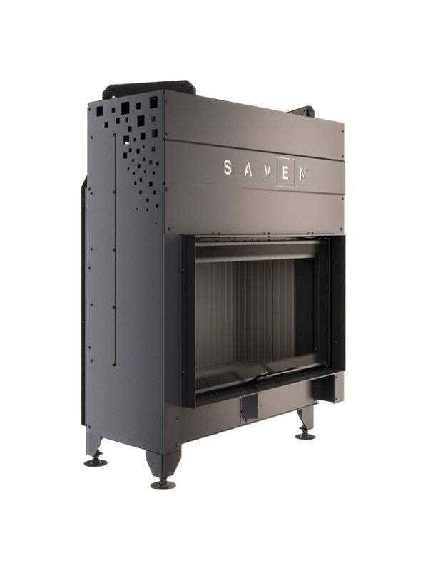 Inserto per camino a legna Nero - Energy Up 80x50 (17,0 kW) ECO