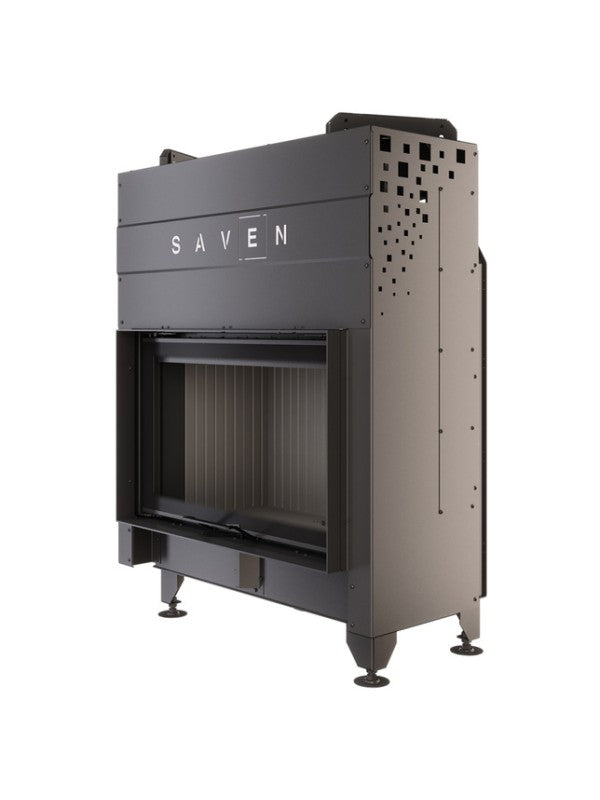 Inserto per camino a legna Nero - Energy Up 80x50 (17,0 kW) ECO