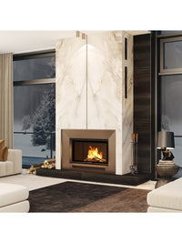 Inserto per camino a legna Nero - Energy Up 80x50 (17,0 kW) ECO