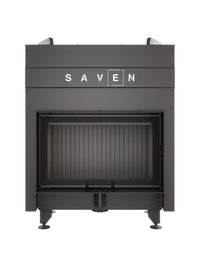 Inserto per camino a legna Nero - Energy Up 80x50 (17,0 kW) ECO