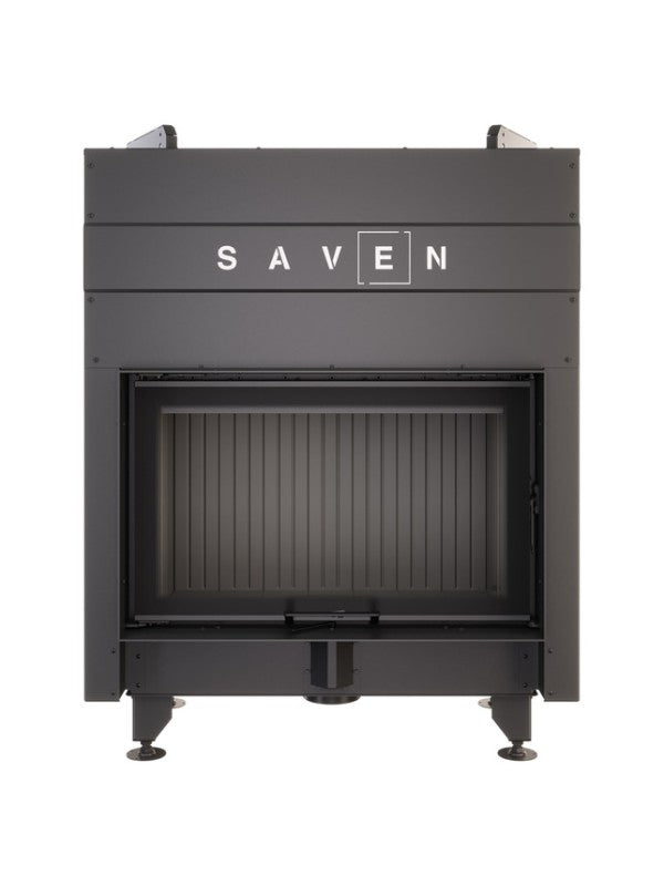 Inserto per camino a legna Nero - Energy Up 80x50 (17,0 kW) ECO