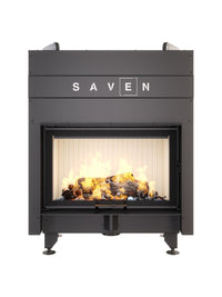 Inserto per camino a legna - Energy Up 80x50 (17,0 kW) ECO