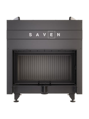 Inserto per camino a legna Nero - Energy Up 90x50 (19,0 kW) ECO