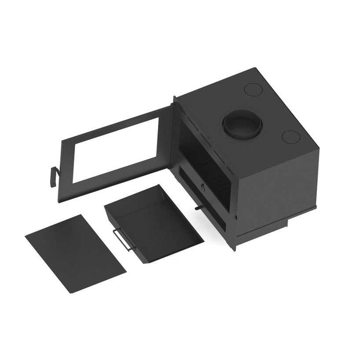 Inserto per Camino a Legna L-90 Plus Vulcano 18 Kw