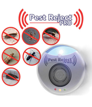 Insetticida Repellente Elettrico Ad Ultrasuoni Scaccia Insetti Roditori Blatte         