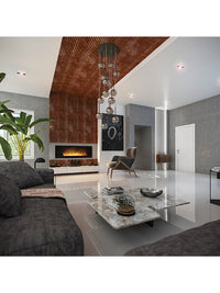 Caminetto a Bioetanolo INSIDE 1500 Infire da incasso con Vetro