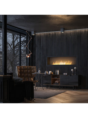 Caminetto a Bioetanolo INSIDE 1500 Infire da incasso con Vetro